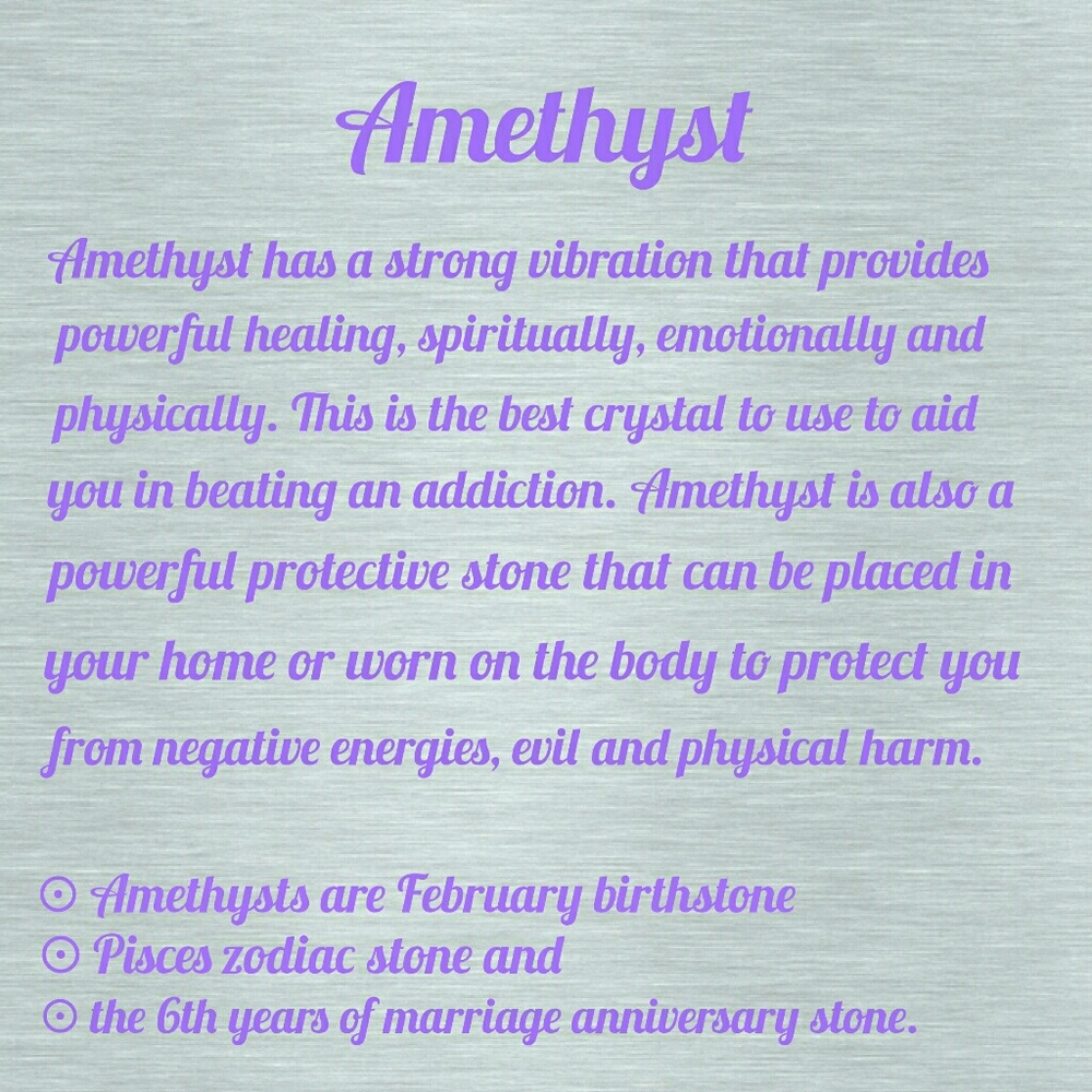 Heart Shaped Amethyst and Topaz Ring - Picture 9 of 10